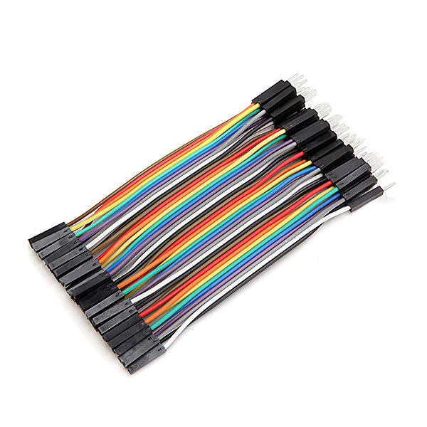 40pcs 10cm Male To Female Jumper Cable Dupont Wire 2
