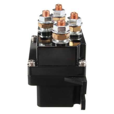 12V 500Amp HD Electric Capstan Contactor Winch Control Solenoid Twin Wireless Remote Recovery 4x4 6