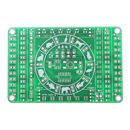 EQKIT?® SMD Component Soldering Practice Board DIY Electronic Production Module Kit 2