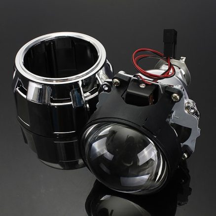 2.5 Inch Motor Bi-xenon HID Projector Angle Eye Halo Lens Headlight 2