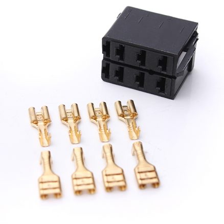 8 pcs Female Spade Terminals & Rocker Switch ARB Plug Socket Carling 2