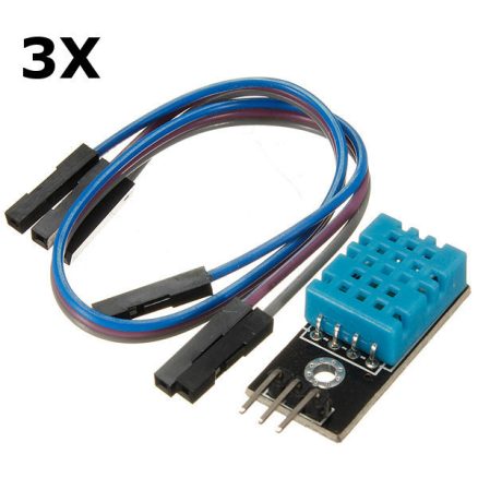 3Pcs KY-015 DHT11 Temperature Humidity Sensor Module 1