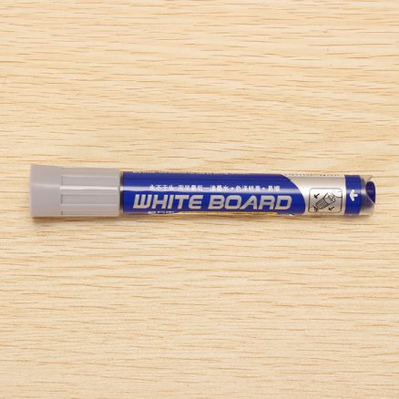 Genvana 1.5-3mm Press Type Marker Pen High-capacity For White Board Black Blue 6