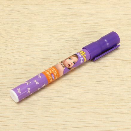 Genvana 1.5mm 8 Colors Per Set Children Cute Erasable Marker Pen for White Board 5