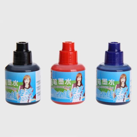 Genvana 20ml Refill Ink Black Blue Red Refilling Ink Board Writing Erasable Marker Ink For White Board Marker Pen 2