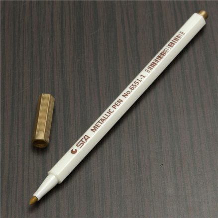 1Pcs Fluorescent Color Marker Metallic Felt Tip Ink Pens Card Making Craft Scrapbook Drawing Pen Home Office Supplies 4