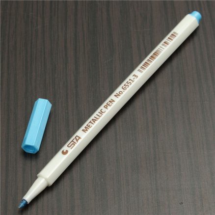 1Pcs Fluorescent Color Marker Metallic Felt Tip Ink Pens Card Making Craft Scrapbook Drawing Pen Home Office Supplies 5