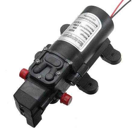 0142YA-24-80 130PSI DC24V 80W Mini Micro Diaphragm High Pressure Water Pump Automatic Switch 1