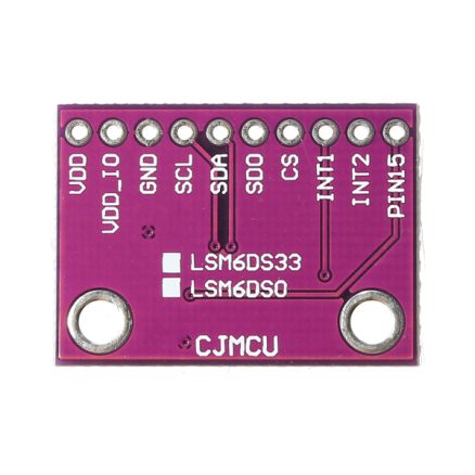 LSM6DS33TR 3-Axis Accelerometer + 3-Axis Gyroscope 6-Axis Inertial Angle Sensor 6DOF Module 4