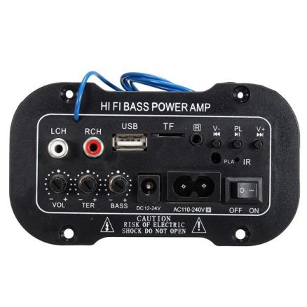 Mono Digital Amplifier Board 220V Car bluetooth HiFi Bass AMP 3