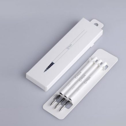 3 Pcs Xiaomi Mijia Pen 0.5mm Ink Pen Refill Writing Point Sign Pen Black 2