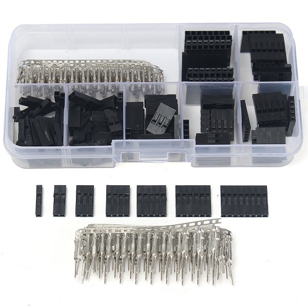 3Pcs Geekcreit 310Pcs 2.54mm Male Female Dupont Wire Jumper With Header Connector Housing Kit 2