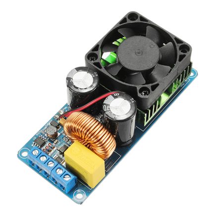 IRS2092S 500W Mono Channel Digital Amplifier Class D HIFI Power Amp Board With FAN 1