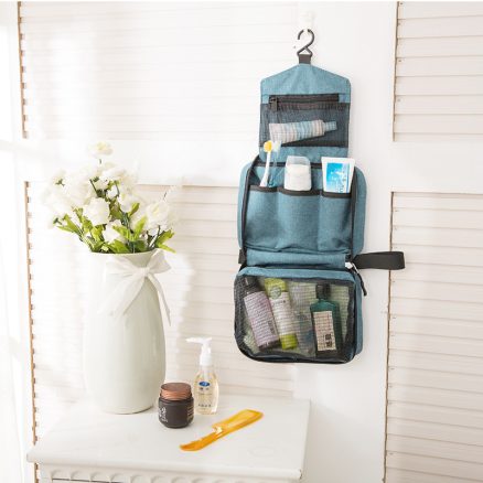 Honana HN-CB07 Travel Cosmetic Bag Waterproof Hanging Toiletry Bags Makeup Organizer Case 2