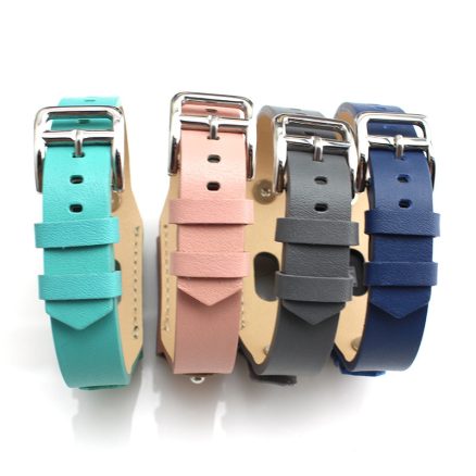 Colorful Leather Replacement Wrist Strap for Xiaomi Miband 2 Wristband 2