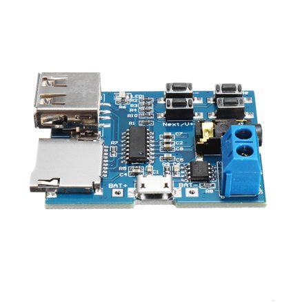 3Pcs MP3 Lossless Decoder Board With Power Amplifier Module TF Card Decoding Player 4