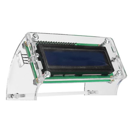3pcs 2.5 Inches LCD1602 LCD Shell For 1602 Blue/Yellow Backlight LCD Display Module And I2C 1602 Blue/Yellow Green Backlight LCD Display Module 2