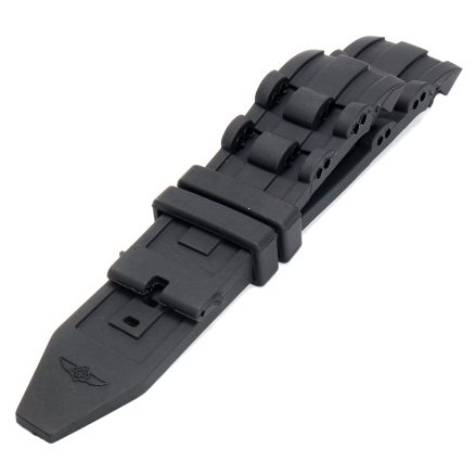 Replacement 220mm 26mm Black Rubber Watch Band Strap for Invicta Pro Diver 3