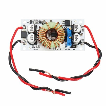 DC-DC 8.5-48V To 10-50V 10A 250W Continuous Adjustable High Power Boost Power Module Constant Voltage Constant Current Non-Isolation Step Up Board For 1
