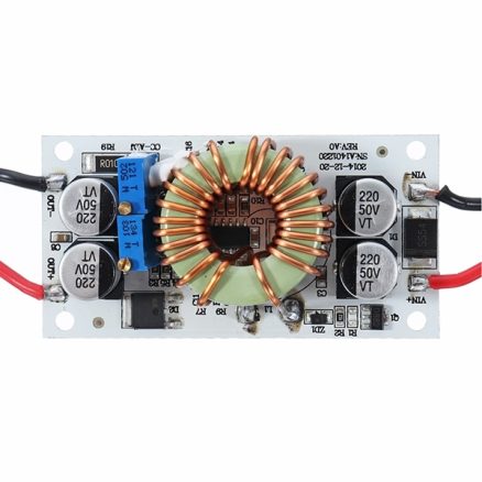 DC-DC 8.5-48V To 10-50V 10A 250W Continuous Adjustable High Power Boost Power Module Constant Voltage Constant Current Non-Isolation Step Up Board For 4
