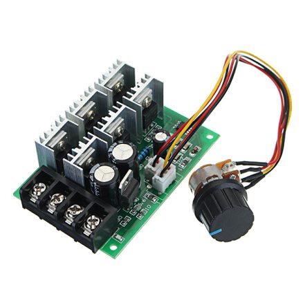 DC 9-55V 40A 2000W PWM DC Motor Pump Speed Regulator High Power Speed Controller 9V 12V 24V 36V 48V 1