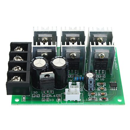 DC 9-55V 40A 2000W PWM DC Motor Pump Speed Regulator High Power Speed Controller 9V 12V 24V 36V 48V 6