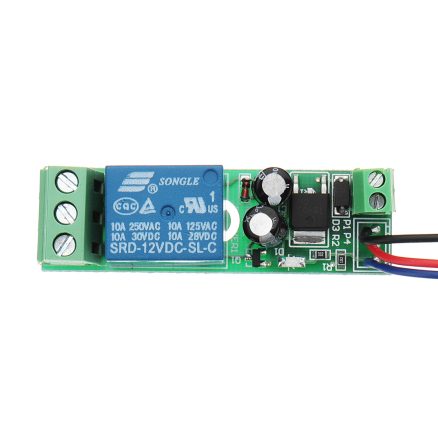 12V One Channel Capacitive Touch Key Sensor Module Computer Power Button With Relay Self-locking Function 3