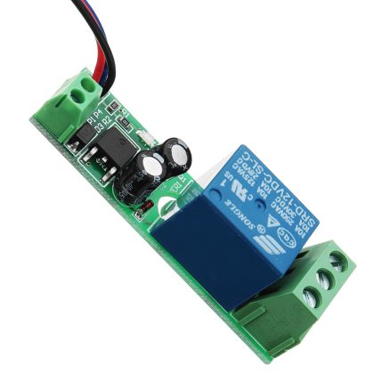 12V One Channel Capacitive Touch Key Sensor Module Computer Power Button With Relay Self-locking Function 4