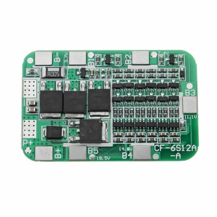 DC 24V 15A 6S PCB BMS Protection Board For Solar 18650 Li-ion Lithium Battery Module With Cell 3
