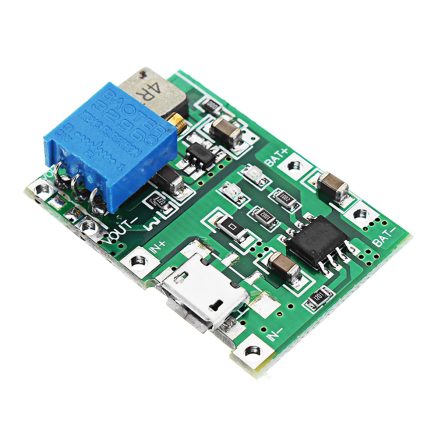 10pcs 3.7V 9V 5V 2A Adjustable Step Up 18650 Lithium Battery Charging Discharge Integrated Module 6