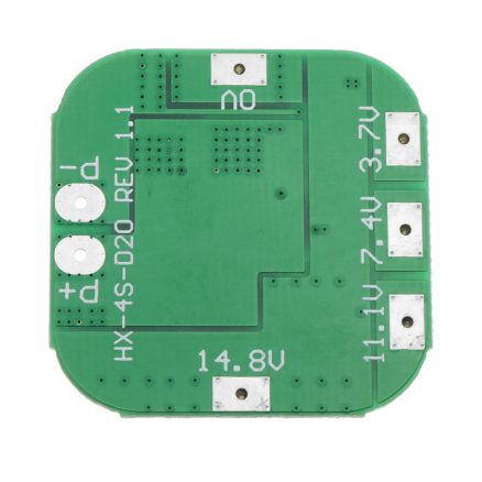 3pcs DC 14.8V / 16.8V 20A 4S Lithium Battery Protection Board BMS PCM Module For 18650 Lithium LicoO2 / Limn2O4 Short Circuit Protection 5