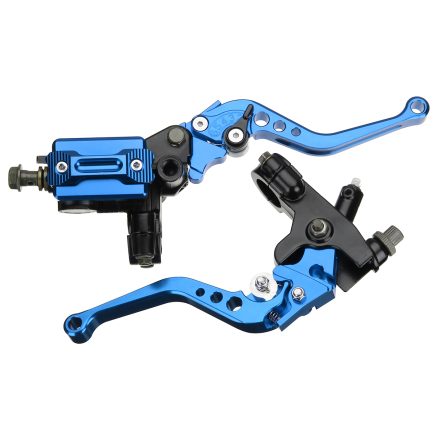 7/8inch CNC Universal Motorcycle Brake Clutch Master Cylinder Lever Set Reservoir 5