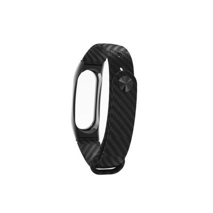 Bakeey Metal Carbon Fiber Replacement Wrist Strap Wristband Bracelet for Xiaomi Miband 2 5