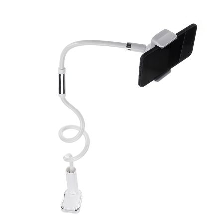 BUBM 1M Flexible Long Arm Clip Metal Holder Lazy Bracket Stand For 4.6-6.9 Inch Tablet Cellphone 1