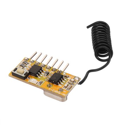 433.92 MHz Superheterodyne Learning Receiver Module Wireless Receiving Board with Decoding Receiver 5