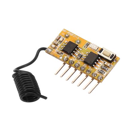 433.92 MHz Superheterodyne Learning Receiver Module Wireless Receiving Board with Decoding Receiver 6