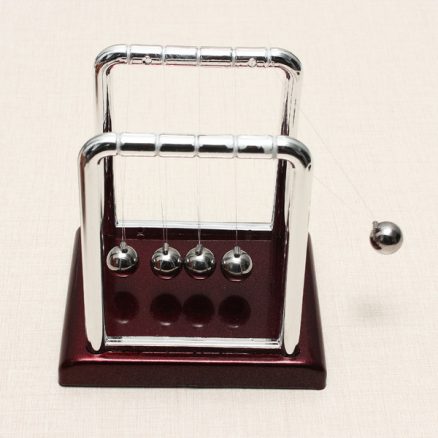 STEM Small Size Cradle Steel Balance Ball Physics Pendulum Toys 6