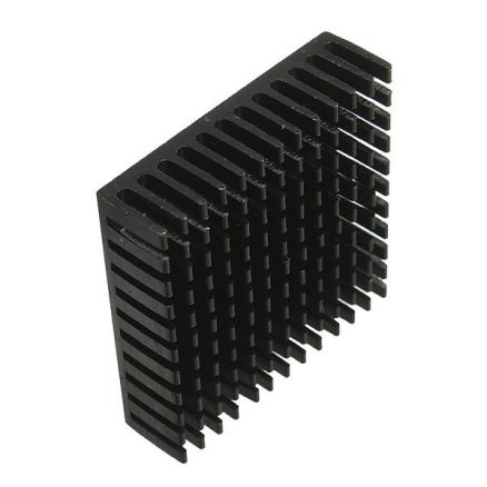 4pcs 40 x 40 x 11mm Aluminum Heat Sink Heatsink Cooling For Chip IC LED Transistor 4