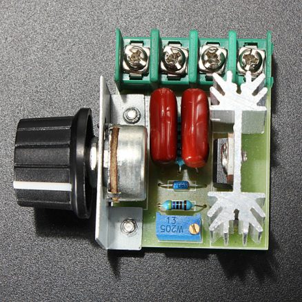 3Pcs 2000W Speed Controller SCR Voltage Regulator Dimmer Thermostat 2
