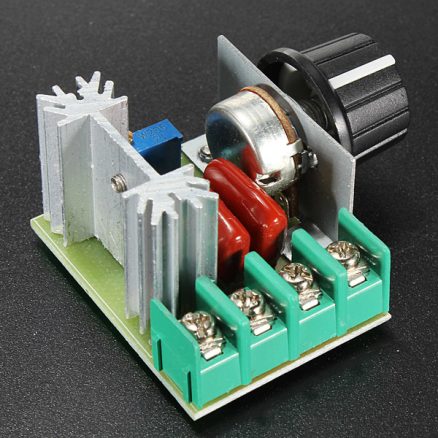 3Pcs 2000W Speed Controller SCR Voltage Regulator Dimmer Thermostat 3