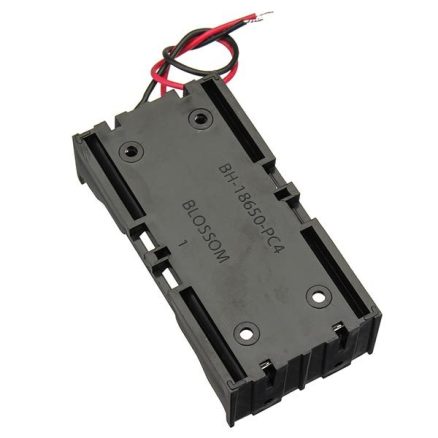 3pcs DIY DC 7.4V 2 Slot Double Series 18650 Battery Holder Battery Box With 2 Leads - Image 5