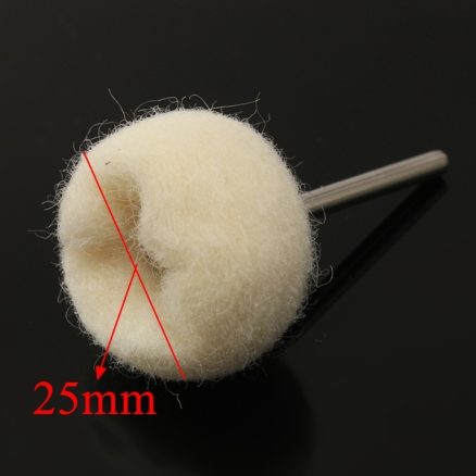 1pcs 3mm Shank Wool Polishing Ball Buffing Wheel For Jade Jewelry 3