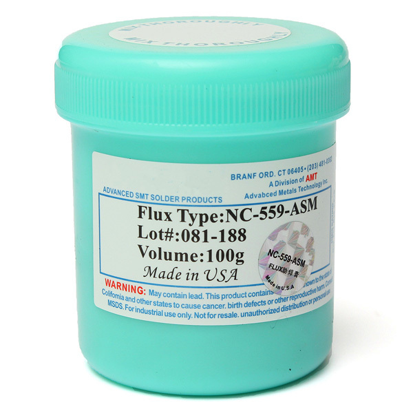 Nc Asm Tpf Solder Flux Anti Wet No Clean G Cream Amtech Solder