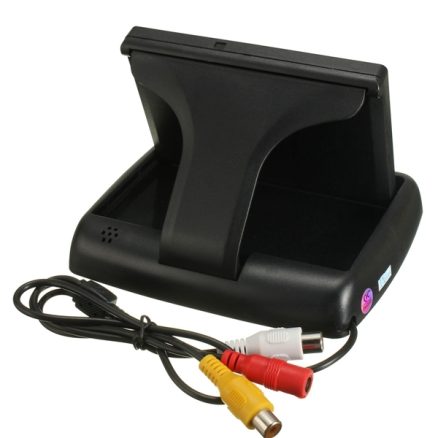 Car Wireless IR Rear View Backup Reversing Camera Kit Foldable LCD 4.3 Inch Monitor - Image 4