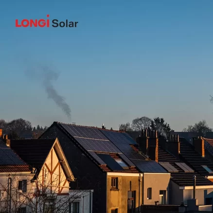 LONGi solar panels half cells 25W bifacial solar panel home power system with TUV/CE Certification 2