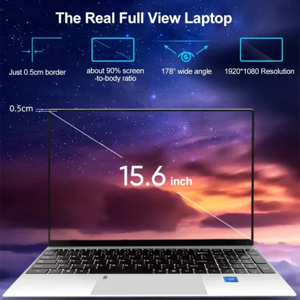 2022 Performance Laptop Computer 5G Wifi AMD Ryzen 5 3500U 4500U Ryzen 7 2700U 3700U 4700U Windows10 11 Pro Gaming IPS Laptop 4