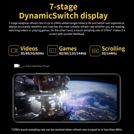 Global Version POCO X4 GT 128GB/256GB 5G Smartphone 67W Charging 144Hz DotDisplay 64MP Triple Camera NFC Mobile Phone 6