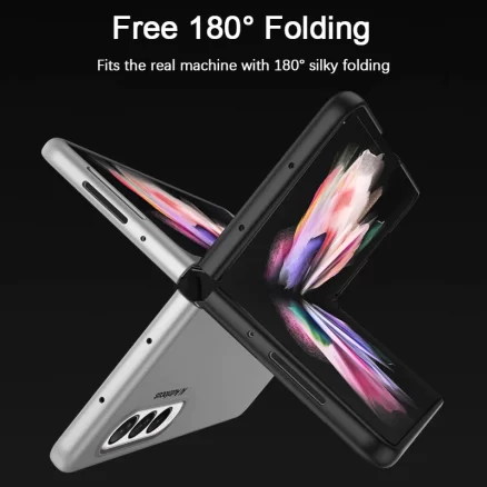 Luxury Ultra Thin Case for Samsung Galaxy Z Fold 4 3 2 5G Case Matte Hard Plastic Slim Case For Galaxy Z Fold 4 3 2 Fold4 Cover 5