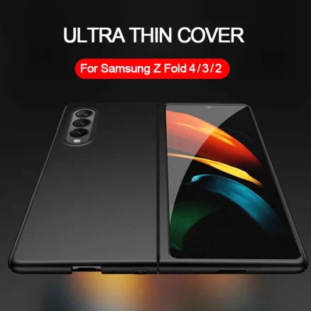 Luxury Ultra Thin Case for Samsung Galaxy Z Fold 4 3 2 5G Case Matte Hard Plastic Slim Case For Galaxy Z Fold 4 3 2 Fold4 Cover 6