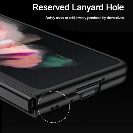 Luxury Ultra Thin Case for Samsung Galaxy Z Fold 4 3 2 5G Case Matte Hard Plastic Slim Case For Galaxy Z Fold 4 3 2 Fold4 Cover 2